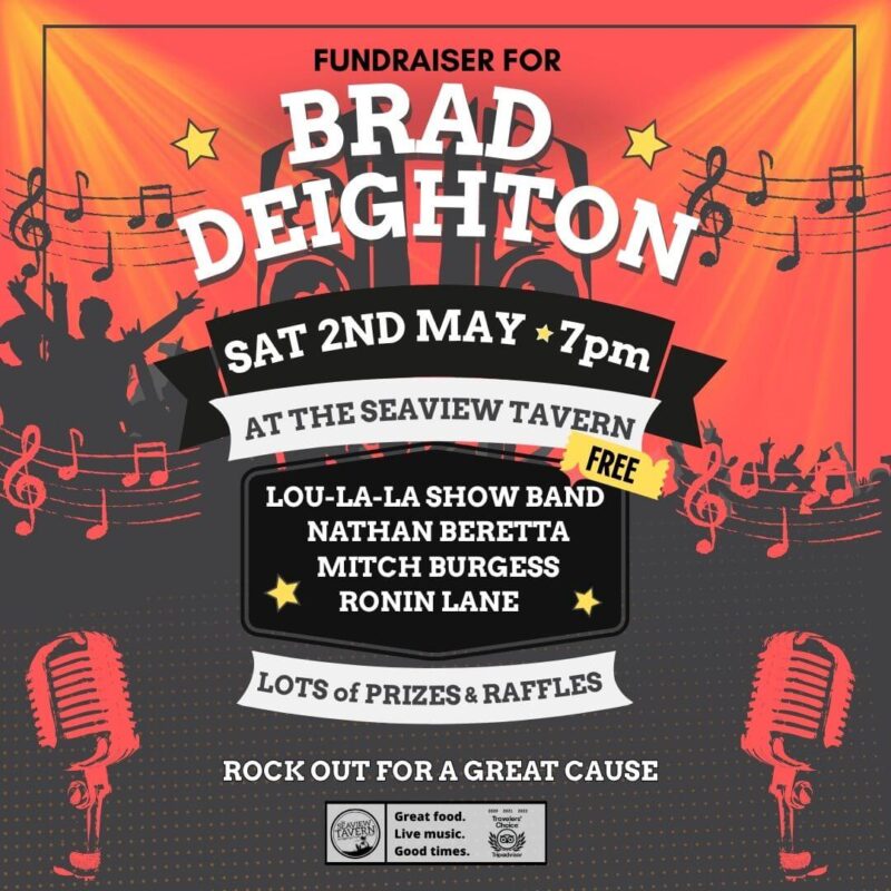 Fundraiser for Brad Deighton at the Seaview Tavern Woolgoolga