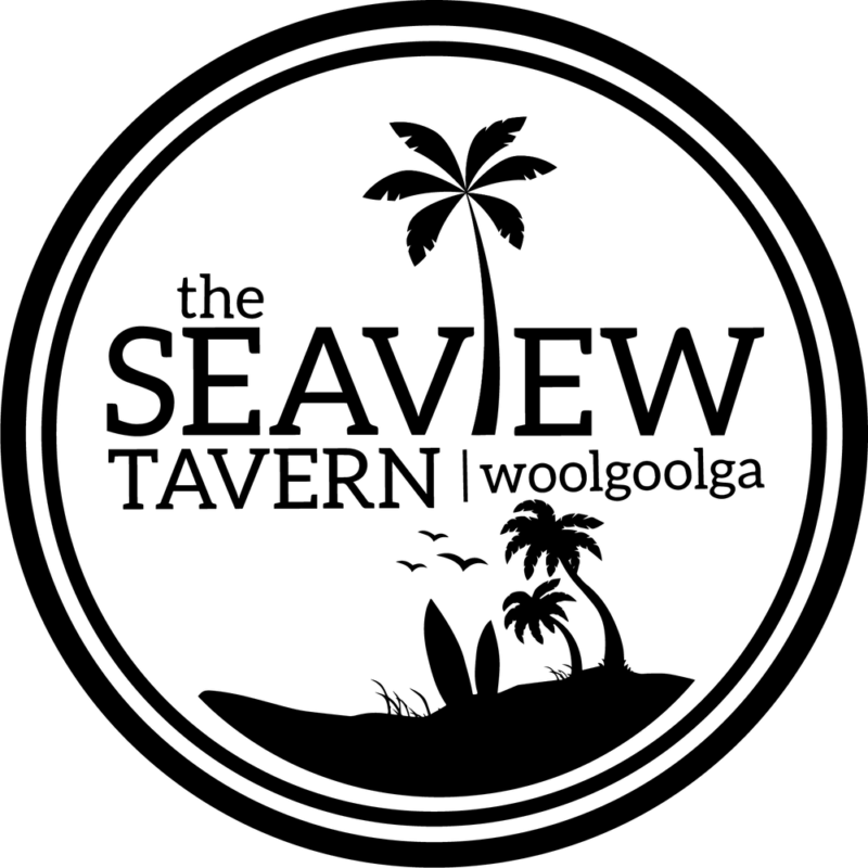 Seaview Tavern logo black