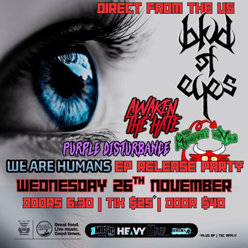 November Metal Night at the Seaview Tavern Woolgoolga