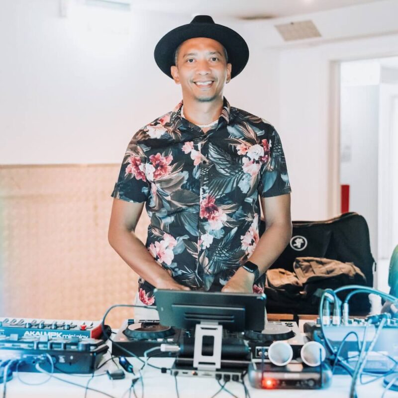 DJ Rexobeatz performs live at the Seaview Tavern Woolgoolga