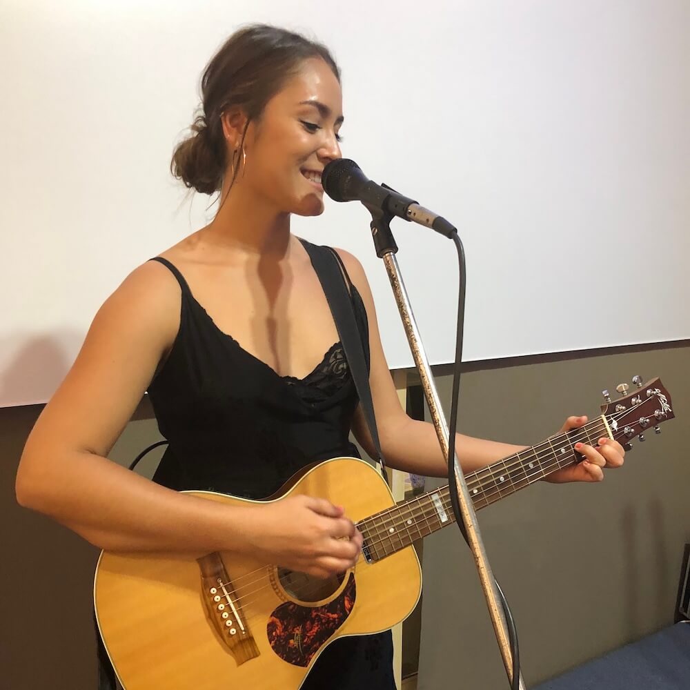Carly Mackerras performs live at the Seaview Tavern Woolgoolga