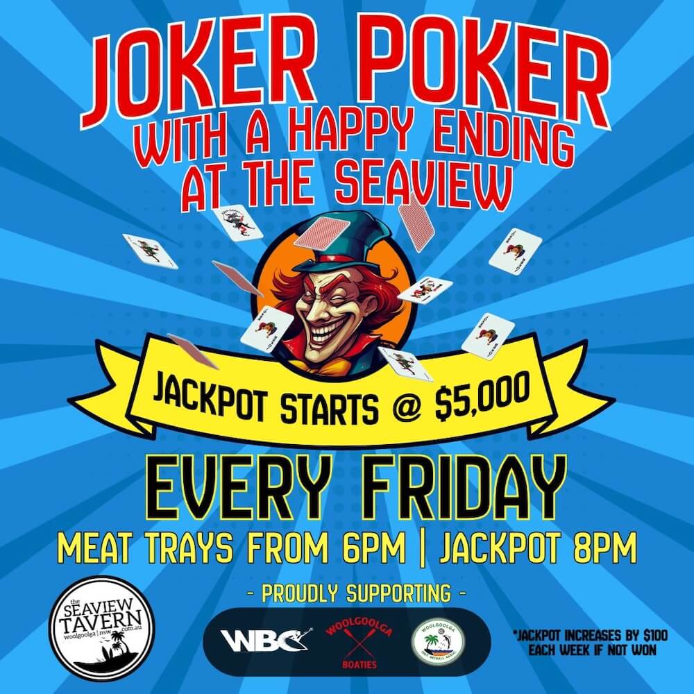 Joker Poker with a happy ending at the Seaview Tavern Woolgoolga