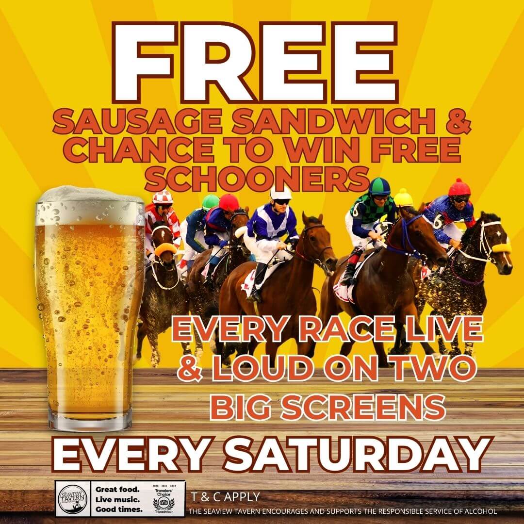Saturday Punters Club every race live & loud on two big screens