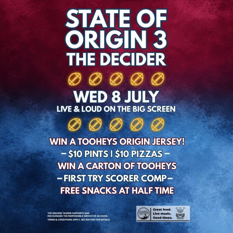 State of Origin 3 at the Seaview Tavern Woolgoolga