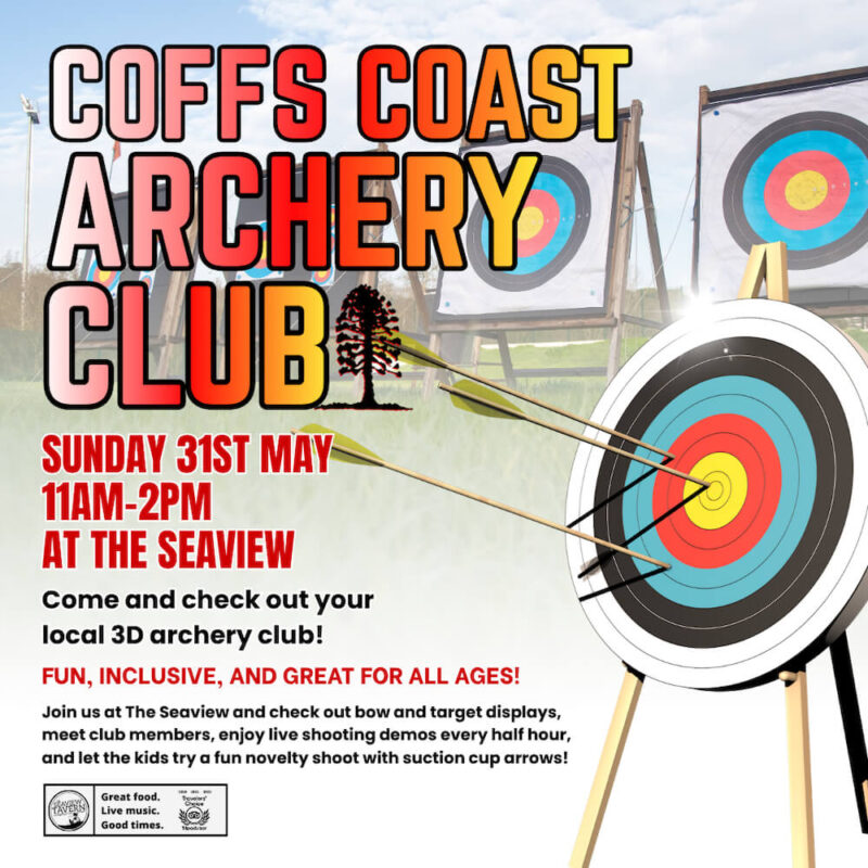 Coffs Coast Archery Family Day at the Seaview Tavern Woolgoolga