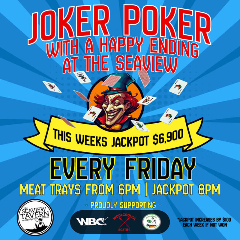 Joker Poker 2026 current jackpot $6900