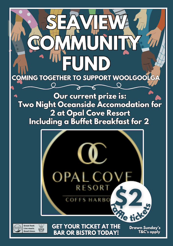 Community Fund Poster OG A3 Opal Cove current draw