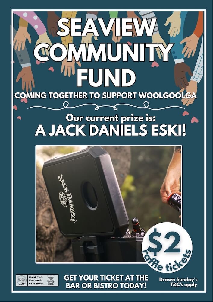 Jack Daniels Eski community fund raffle prize