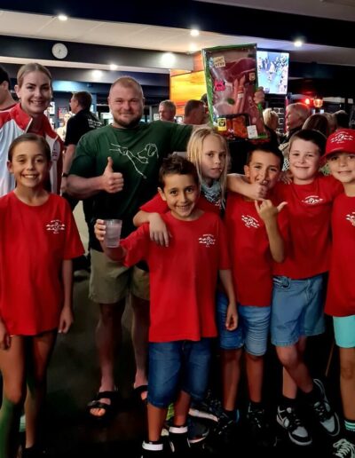 Kids Sporting groups at the Seaview Tavern fundraising