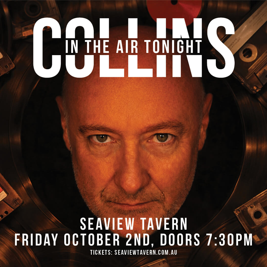 Phil Collins Tribute show Collins in the Air Tonight at the Seaview Tavern Woolgoolga