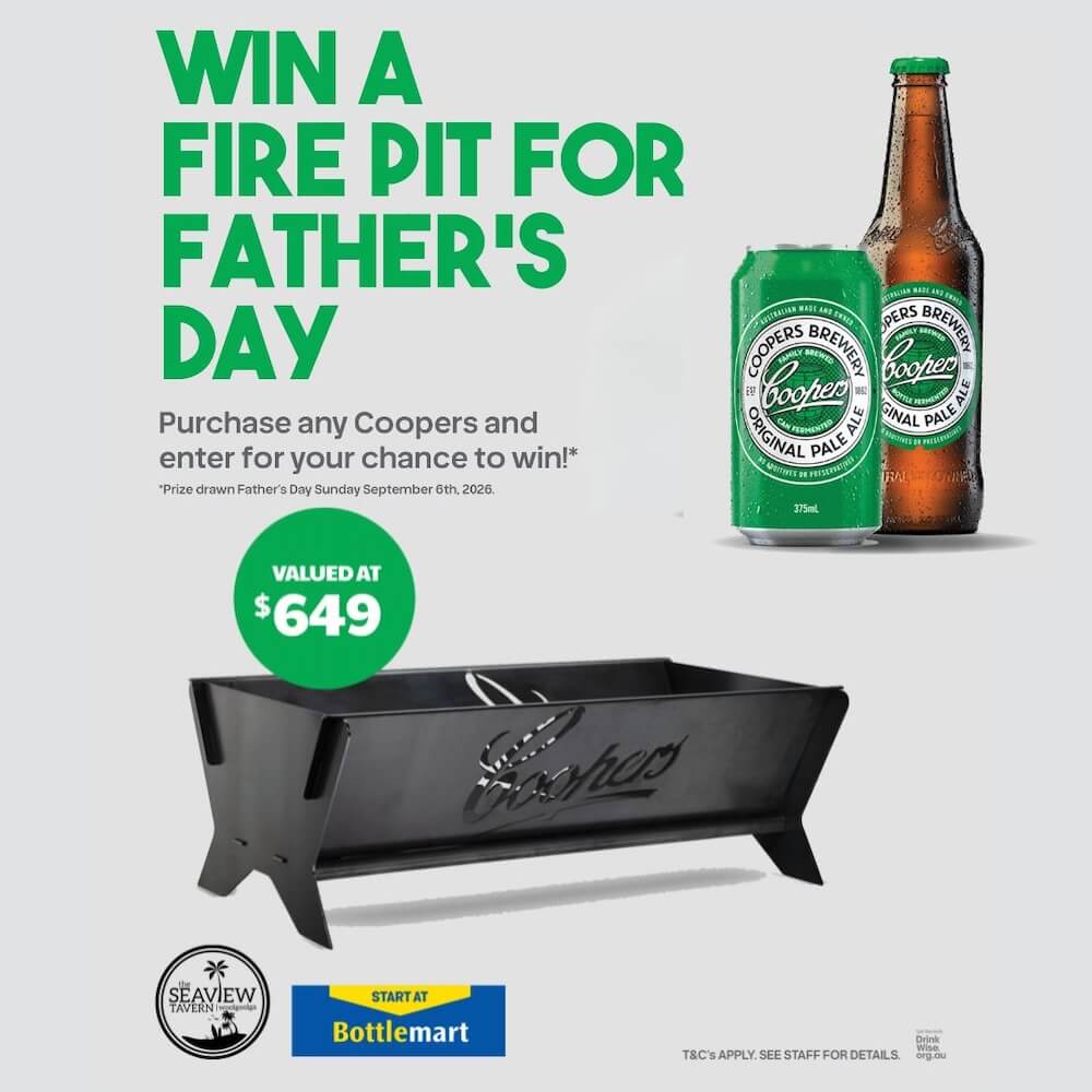 Win a fire pit for Father's Day 2026