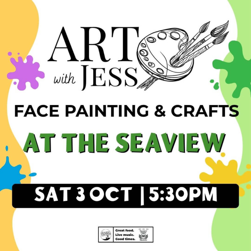 Art with Jess - Face Painting & Crafts at the Seaview
