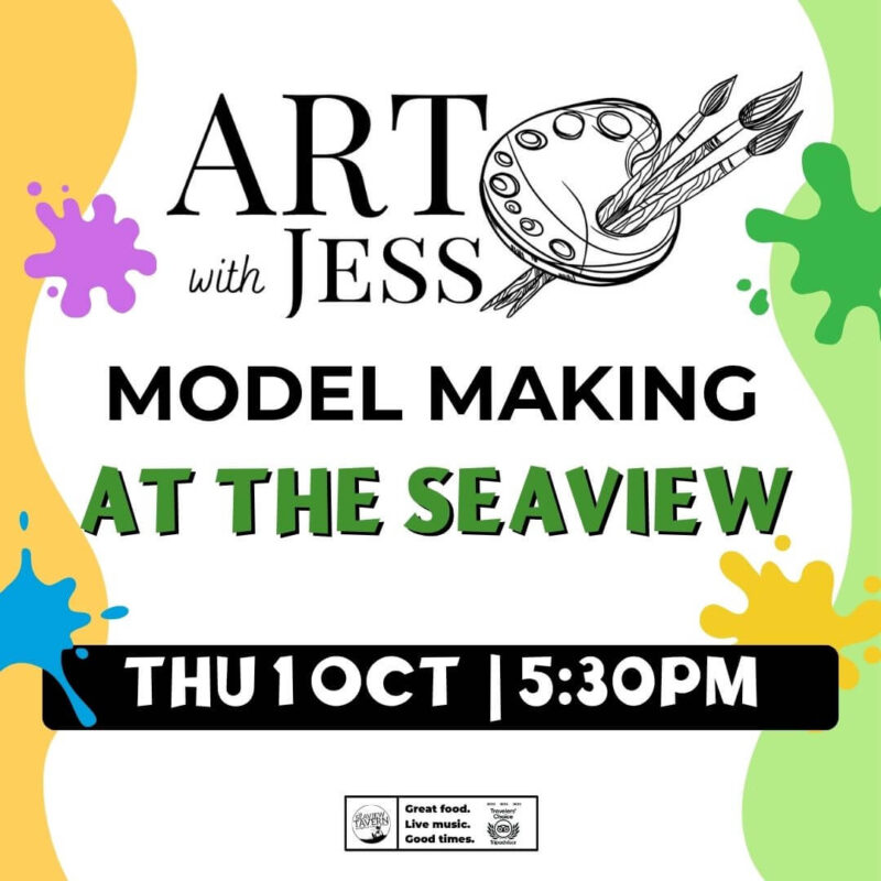Art with Jess - Model Making at the Seaview