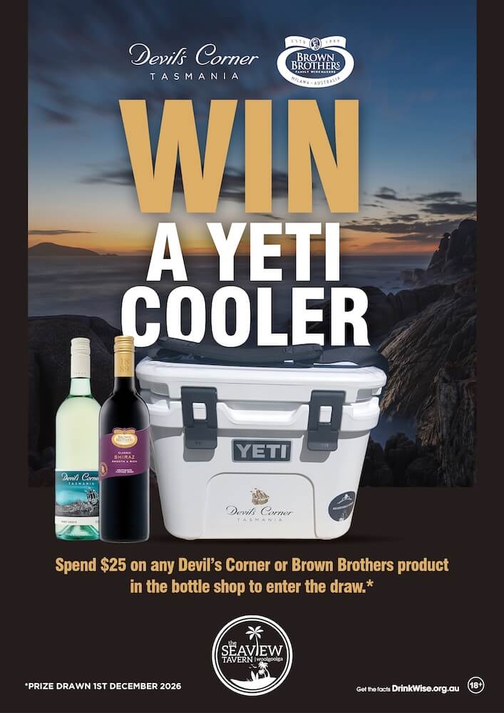 Devil's Corner Yeti Cooler giveaway with Brown Brothers