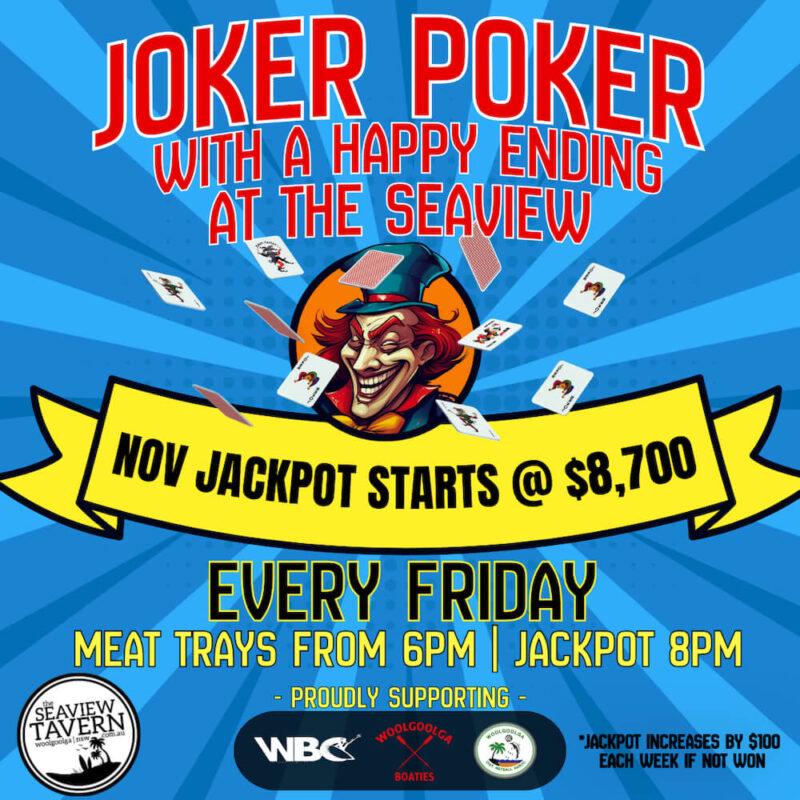 Joker Poker Jackpot November 2026