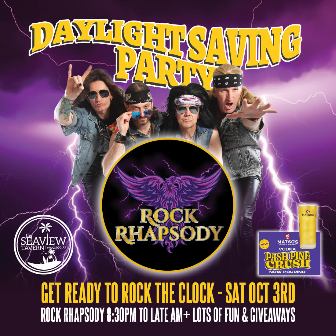 Daylight Savings Party at the Seaview Tavern Woolgoolga